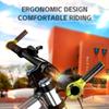 HUIOP Handlebar Ends, Carbon Fiber Handlebar Ends Mountain Bike Handlebar Grip Bike Vice Handlebar view 3