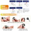 Unifizz Universal Black Tire Pressure Monitoring System TPMS USB Charger Monitor 5 Alarm Modes LCD Color Display with 4 External Sensors Temperature Pressure view 2