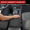 KBH Center Console Armrest Cover for 2018-2024 Chevy Equinox, GMC Terrain, Vinyl Leather Interior Accessories, Middle Console Lid Protector, Arm Rest Cushion Pad, Anti-Scratch, Black view 2