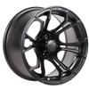 GTW Spyder 14" Golf Cart Wheels/Rims Black view 2