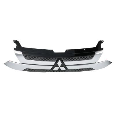 OEM 2019-20 Compatible with Mitsubishi Outlander Front Grille Assembly Compatible with Chrome w/Emblem 7450B298