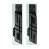 RockShox SID SL D1 Decal Kit - Gloss Grey Fork Graphics for SID SL Ultimate 29 & 2024+ Diffusion Black Bikes view 1