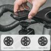 ROCKBROS Bike Computer Mount, Out Front Aluminum Bicycle Computer Mount for Road Bikes Aero Integrated Handlebar Compatible with Garmin, Wahoo, Bryton and GoPro view 3