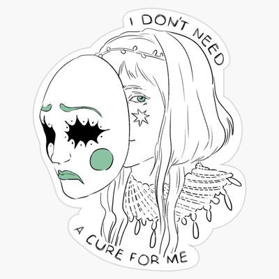 Aurora - Cure for Me Bumper Sticker Vinyl Decal 5"