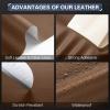Leather Repair Kit for Furniture 4"x 63" Leather Tape Repair Patch Self Adhesive Sofa Vinyl Repair Patch Kit for Car Seat,Couch,Boat Seat,Chair - Caramel Brown view 2