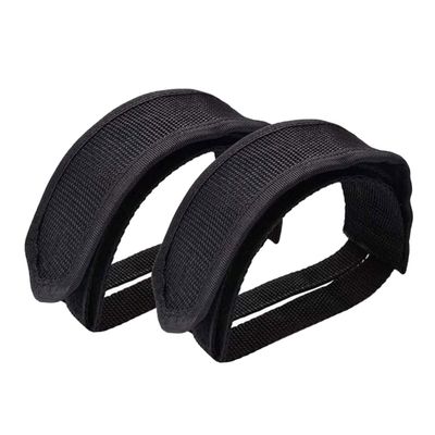 2pcs Bike Pedal Straps Comfortable Non-Buckle Design for Exercise Heavy-Duty Foot Straps for Stationary Cycling Workouts