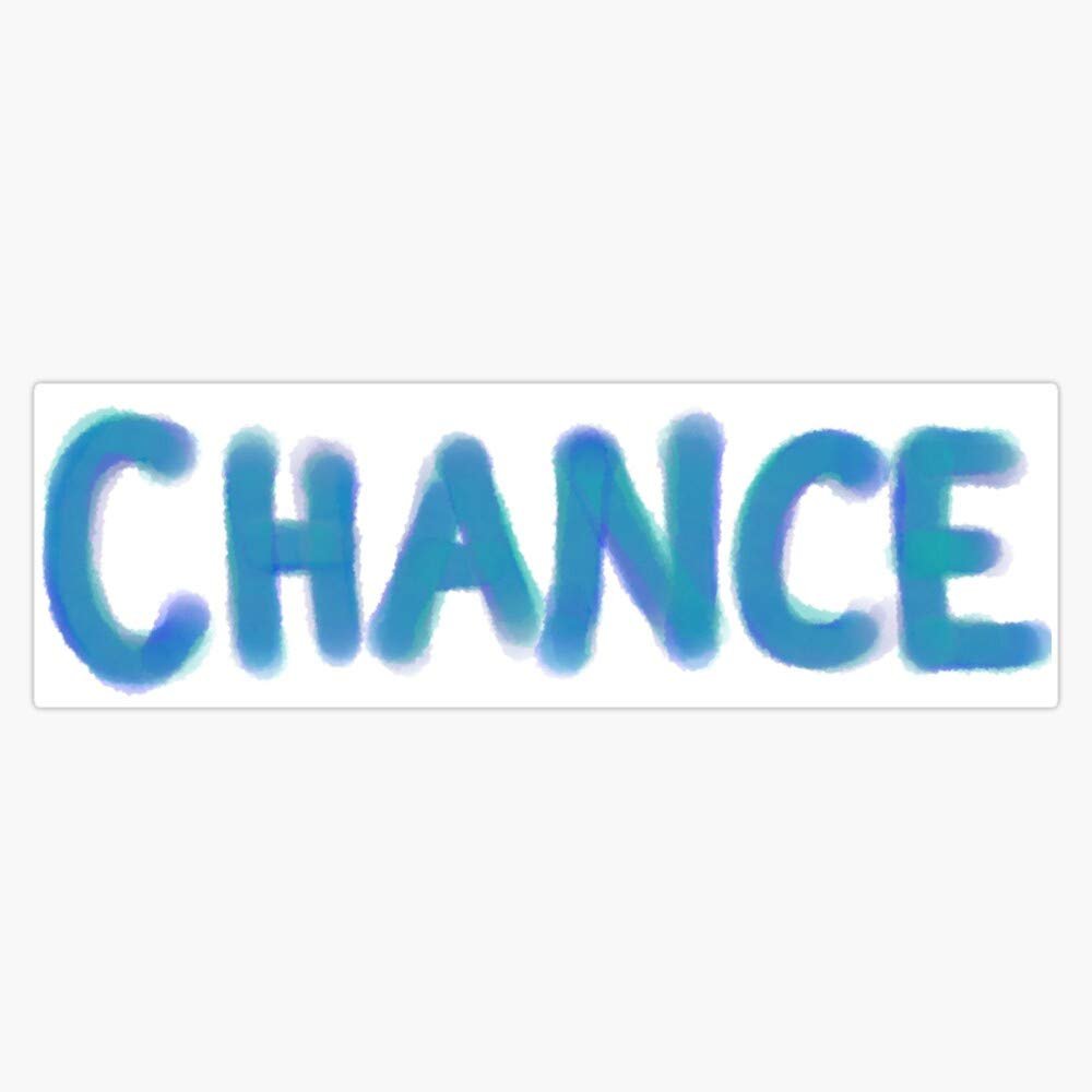 Magnet Chance The Rapper Watercolor Viny Magnetic Bumper Sticker 5"