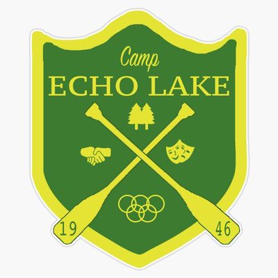 Magnet Camp Echo Lake Logo Viny Magnetic Bumper Sticker 5"