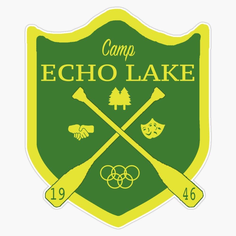 Magnet Camp Echo Lake Logo Viny Magnetic Bumper Sticker 5"