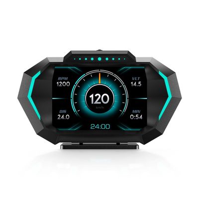 wiiyii obd2 gauge display, head up display for car, Digital Speedometer, Tachometer, Water Temperature Gauge, Multi-Data Smart Gauge, Trip Computer Fuel Pressure Tester for All cars