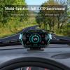 wiiyii obd2 gauge display, head up display for car, Digital Speedometer, Tachometer, Water Temperature Gauge, Multi-Data Smart Gauge, Trip Computer Fuel Pressure Tester for All cars view 2