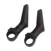 GLOGLOW Bicycle Bar Ends, Carbon Fiber Nonslip Bicycle Auxiliary Handlebar for 22.2mm Bicycle Handlebar (Matte) view 1