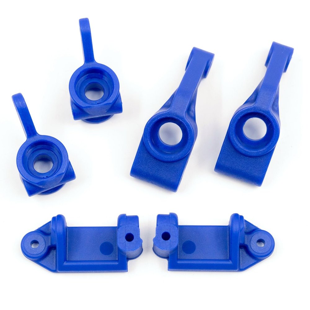 GoolRC Steering Knuckle Metal Front Steering Knuckles C Hub Carrier Rear Axle Lock Out Set Replacement for Trax4 Slash 2WD VXL Remote Control Car Upgrade Parts Steering Knuckle Set