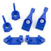 GoolRC Steering Knuckle Metal Front Steering Knuckles C Hub Carrier Rear Axle Lock Out Set Replacement for Trax4 Slash 2WD VXL Remote Control Car Upgrade Parts Steering Knuckle Set view 1