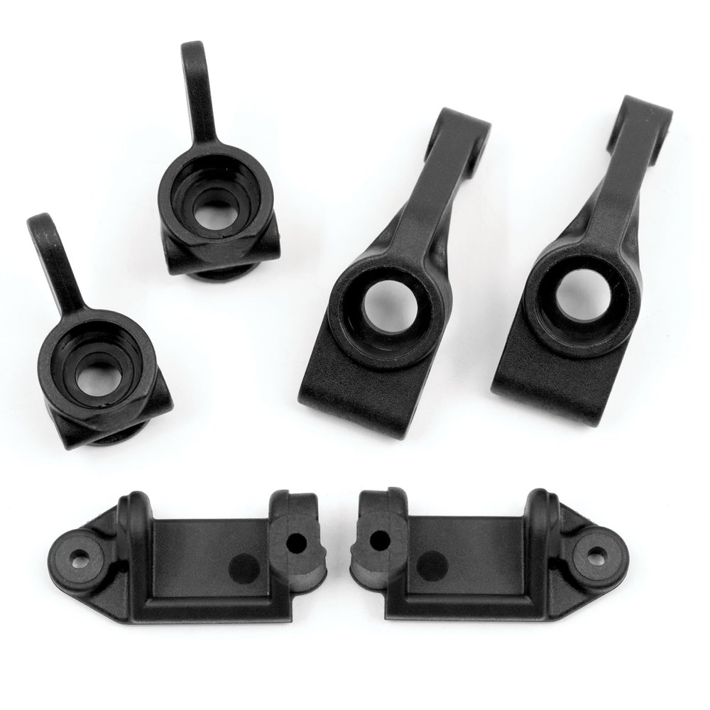 GoolRC Steering Knuckle Metal Front Steering Knuckles C Hub Carrier Rear Axle Lock Out Set Replacement for Trax4 Slash 2WD VXL Remote Control Car Upgrade Parts Steering Knuckle Set