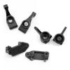 GoolRC Steering Knuckle Metal Front Steering Knuckles C Hub Carrier Rear Axle Lock Out Set Replacement for Trax4 Slash 2WD VXL Remote Control Car Upgrade Parts Steering Knuckle Set view 2