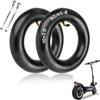 2 Pcs 10x3in Electric Scooter Inner Tube Set - 80/65-6 Inner Tubes for Bike Tires Made From Rubber - 10 Inch Tire Tube Set for 2-3.5" Tires - Easy Installation Tire Tubes with 2 Tire Levers Included view 1