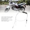 Motorcycle Dual Throttle Cable, ABS Metal Engine Throttle, Better Performance High Strength for CG150CC 200CC 250CC Engine view 3