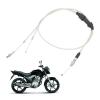 Motorcycle Dual Throttle Cable, ABS Metal Engine Throttle, Better Performance High Strength for CG150CC 200CC 250CC Engine view 4
