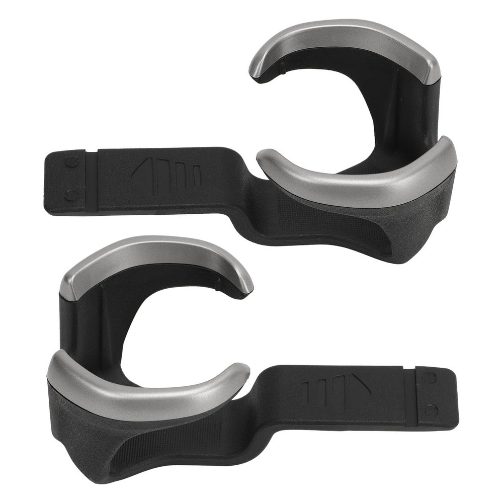 DOACT Black Plastic Cup Holder Insert 2 Pack 7cm for Crew Cab RG Space Cab 2016-2022, OE 52124622 Replacement, Car Interior Dashboard Accessory