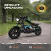 HYPER GOGO Cruiser 12 Plus - Electric Motorbike for Kids(Pine) view 4