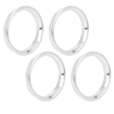 Karlass 4pcs OD 73.1mm to ID 54.1mm Aluminum Alloy Car Hub Centric Rings Wheel Bore Center Spacer