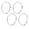 Karlass 4pcs OD 73.1mm to ID 54.1mm Aluminum Alloy Car Hub Centric Rings Wheel Bore Center Spacer view 1