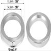 Karlass 4pcs OD 73.1mm to ID 54.1mm Aluminum Alloy Car Hub Centric Rings Wheel Bore Center Spacer view 2