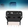SYH&AQYE A06-30769-027 Power Window Switch, Black ABS Plastic Push Button, Manual Operation, 4 Positions view 2