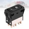 SYH&AQYE A06-30769-027 Power Window Switch, Black ABS Plastic Push Button, Manual Operation, 4 Positions view 3