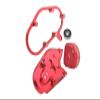 Aluminum 7075 Transmission Housing Set for LOSI 1:4 Promoto MX Motorcycle Dirt Bike RTR FXR LOS06000 LOS06002 Upgrades - Red view 1