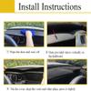 Dash Cover Mat for Toyota Solara 2004 2005 2006 2007 2008 (Beige) F90 view 4