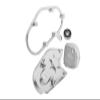 Aluminum 7075 Transmission Housing Set for LOSI 1:4 Promoto MX Motorcycle Dirt Bike RTR FXR LOS06000 LOS06002 Upgrades - Silver view 1