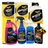 Meguiar's Boat & RV Wash & Wax Starter Kit - The Perfect Detailing Kit For Boats & RVs - Includes Wash, Wax, Water Spot Remover, Vinyl & Rubber Detailer and Cleaning Accessories view 1
