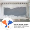 Happyyami 3pcs Plastic Freezer Scraper Car Snow Scraper Ice Scraper for Refrigerator Frost Remover Tools Flat Freezer Removal Fridge Defroster Ice Removal Scooper Snow Plow Household Pp view 2