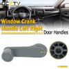 OCPTY Door Handles Window Crank Handle Driver Passenger Side Fit for 1985-1993 for Nissan 720 D21 Gray OE 12446502 8076001G2 1pcs view 2
