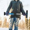 iMounTEK 3-in-1 Windshield Ice Scraper Tool Plastic Blue view 2