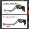 DOUKI for Ducati Streetfighter V4 V4S 2020 Motorcycle Long Brake Clutch Levers Adjustable CNC Aluminum Short Clutch Brake Levers Lever (Color : A5) view 2