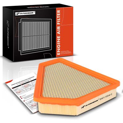A-Premium Front Engine Air Filter Compatible with Cadillac CTS 2009-2015 6.2L, Replace# 25898499