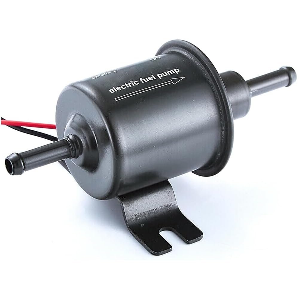Universal 12V Low Pressure 2.5-4 PSI Gas Inline Electric Fuel Pump HEP-02A (2.5-4 PSI)