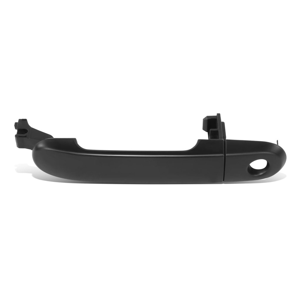 DNA MOTORING Front Driver Outer Door Handle Compatible with 07-12 Nissan Versa, Black, OEM-DHO-01382
