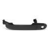 DNA MOTORING Front Driver Outer Door Handle Compatible with 07-12 Nissan Versa, Black, OEM-DHO-01382 view 1