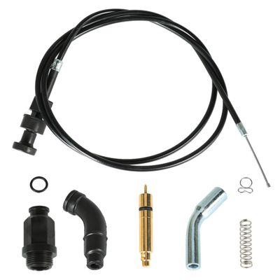 GXYWADY Carburetor Repair Plunger & Choke Cable Carb Replacement for Honda Foreman 500 TRX500