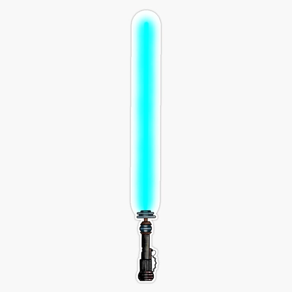 MAGNET Original Unique Custom Lightsaber Magnetic Vinyl Sticker Decal Magnet 5"
