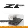 3D Raised Letters ZL1 Emblem Metal with Adhesive Backing for Chevy Comaro Automotive Decoration(Black Red) view 4