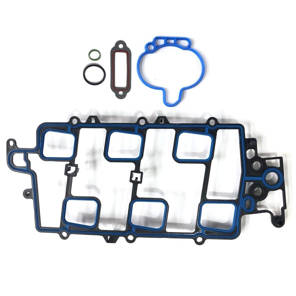 AMCCM MS95812 Manifold Plenum Gasket Sets fit for 2005-2009 for Buick for LaCrosse 3.8L 1996-2005 for Buick for LeSabre 3.8L 2006-2008 for Buick for Lucerne 3.8L replace