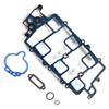 AMCCM MS95812 Manifold Plenum Gasket Sets fit for 2005-2009 for Buick for LaCrosse 3.8L 1996-2005 for Buick for LeSabre 3.8L 2006-2008 for Buick for Lucerne 3.8L replace view 4