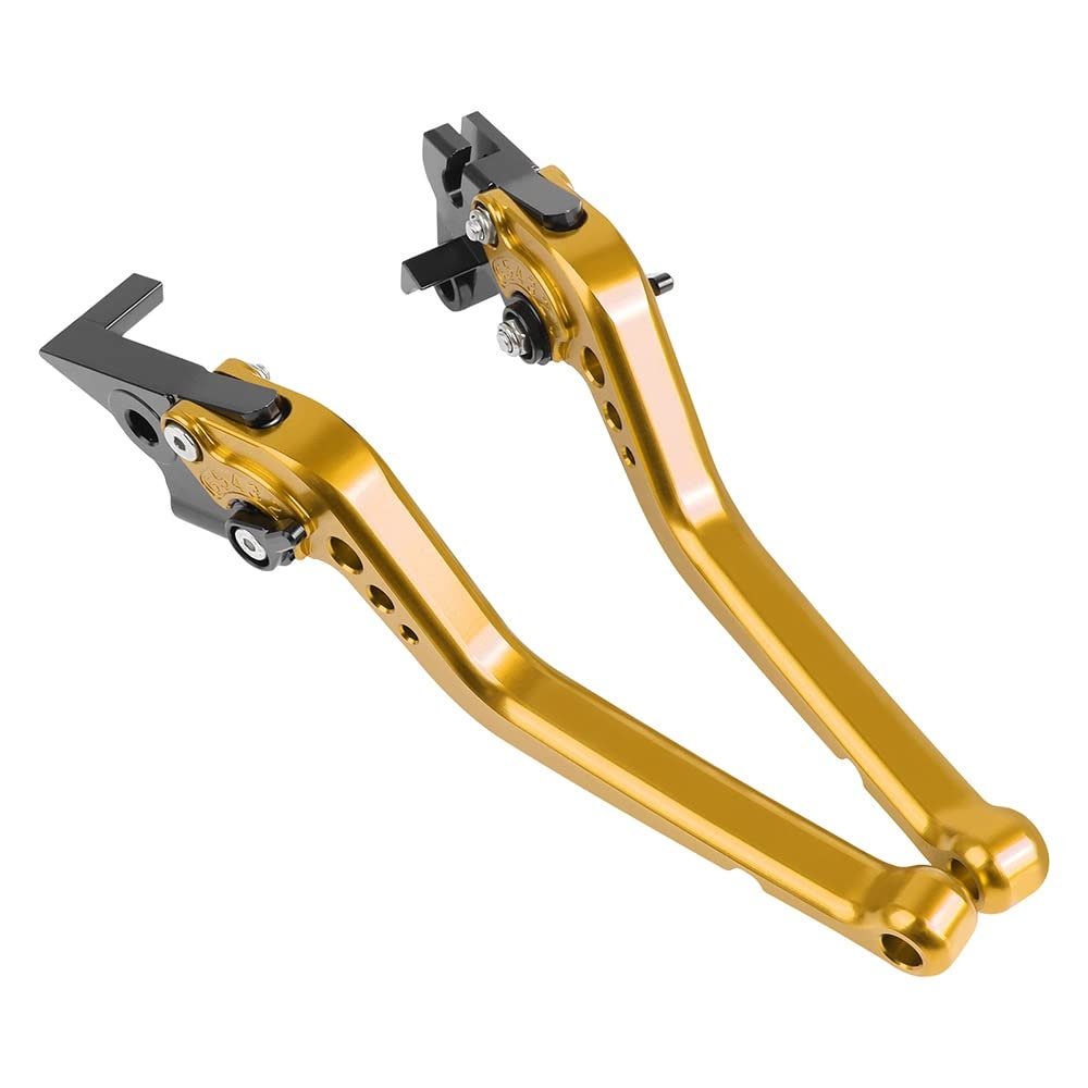 DOUKI for Honda Monkey 125 Z125 2018-2022 Motorcycle Long Brake Clutch Levers Adjustable CNC Aluminum Short Clutch Brake Levers Lever (Color : B3)