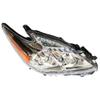 SOLRIMANA Halogen Headlight Assembly Compatible with 2010 2011 For Toyota Prius Right Passenger Side Halogen Headlight Replace#8113047520, 8117047520 Clear Lens+Chrome Crystal Housing view 1