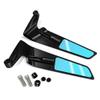 For 790 Duke 2018-2022 890 DUKE R 2021-2022 New Motorcycle Accessories Mirrors Black Wind Wing 360 Adjustable Rotating Rearview Mirror view 2